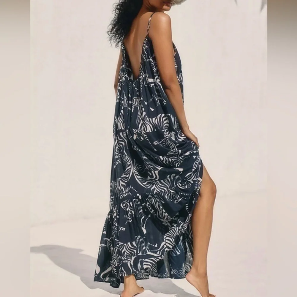 Anthropologie The Malika Printed Dress - Picture 1 of 4
